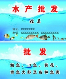 水產(chǎn)批發(fā)