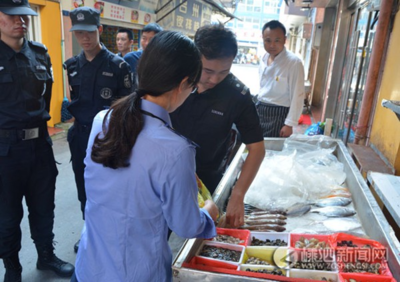 伏休期不得收購和銷售違禁漁獲物 嵊泗開展突擊檢查